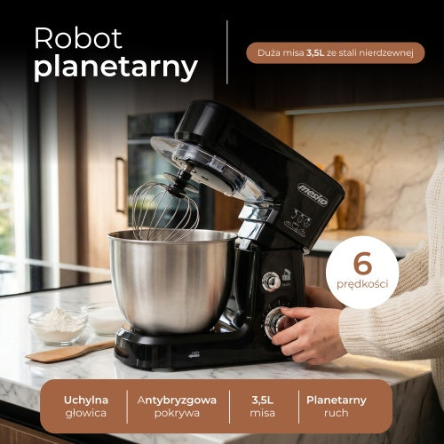 MESKO Food processors – MS 4217 1200 W Planetary Mixer – image 14