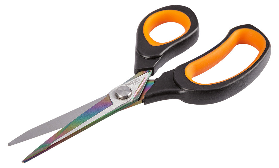 Forged scissors, titanium finish, 200 mm - Carlat