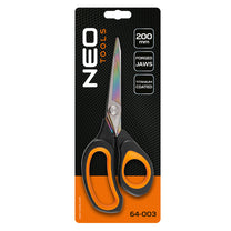 Forged scissors, titanium finish, 200 mm - Carlat