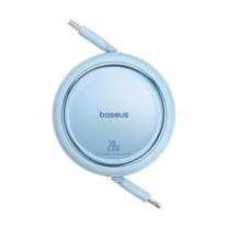Free2Pull USB-C - iPhone Lightning 20W 1m retractable cable - blue - Carlat