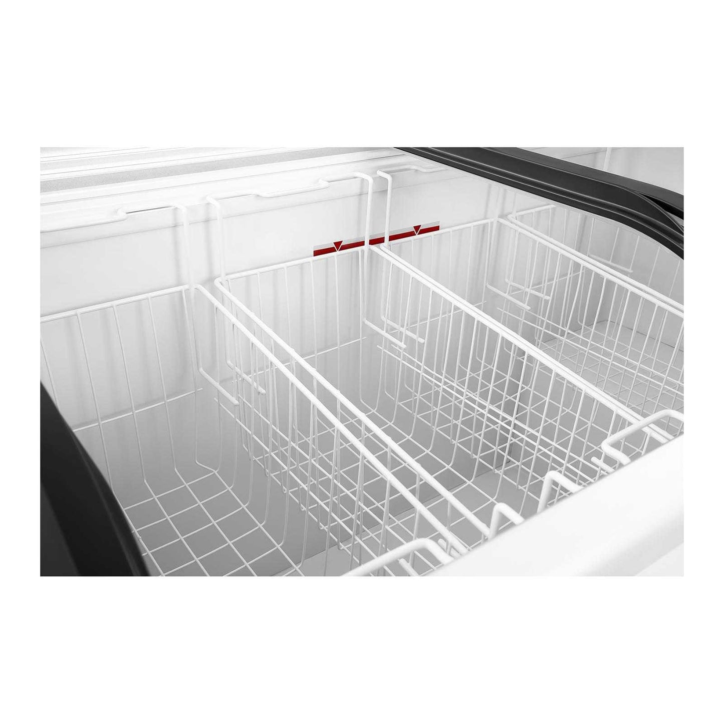 Freezer box shop with lock and glass top up to -25Deg C 355L - Carlat