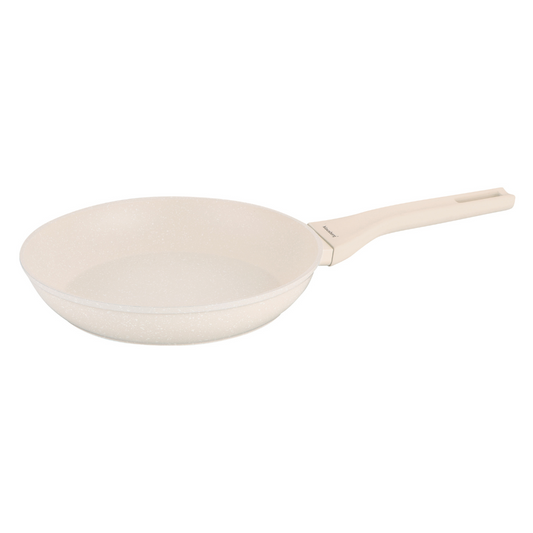 Frying – 24 cm Cream-Colored Marble Nonstick Frying Pan, Klausberg KB-7989 - Carlat
