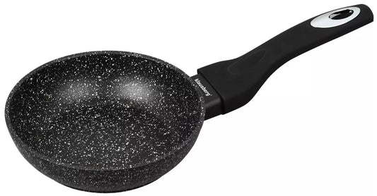 Frying – Aluminum skillet, black marble finish, 16 cm diameter, Klausberg - Carlat