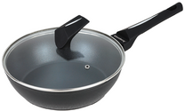 Frying – Deep frying pan with lid, 24 cm diameter, Klausberg - Carlat