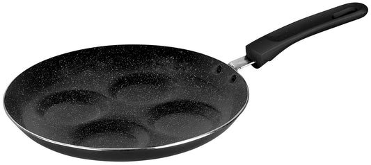 Frying – Egg-frying pan, black marbled aluminum, 24 cm diameter, Kinghoff - Carlat