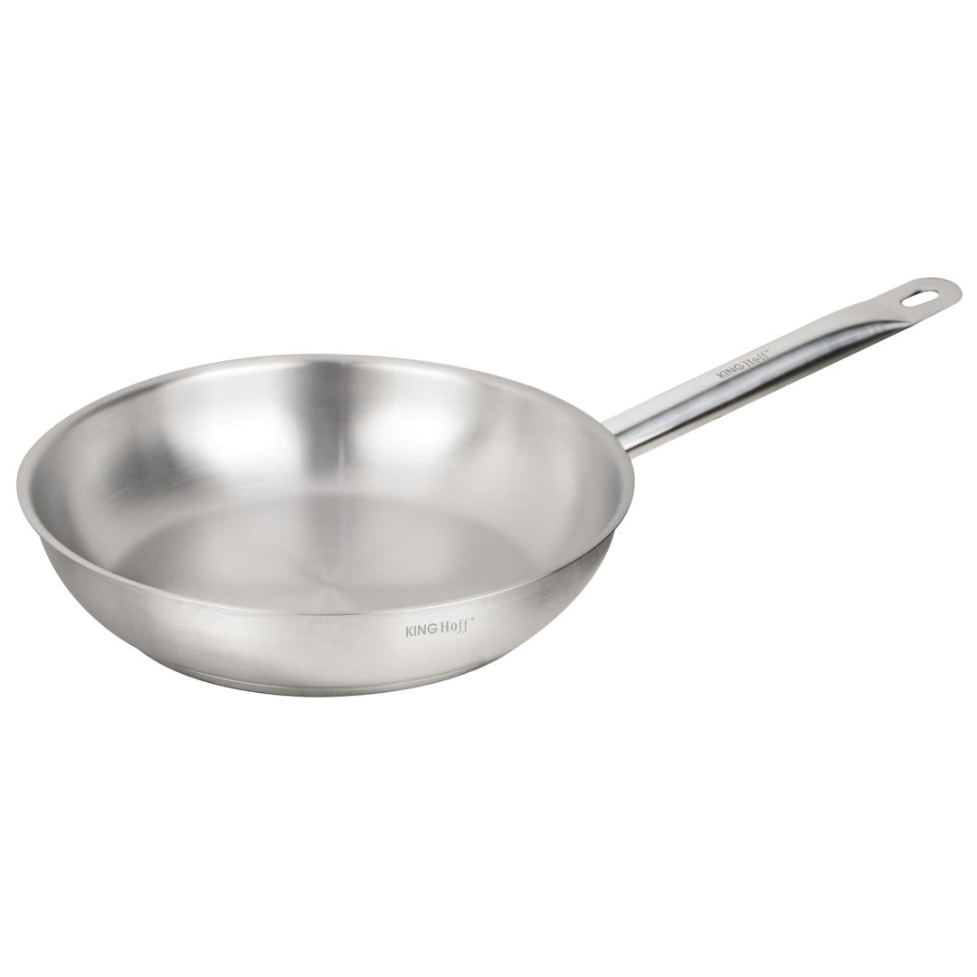 Frying – Frying pan, 21ct stainless steel, 20 cm, Kinghoff, KH-2018 - Carlat