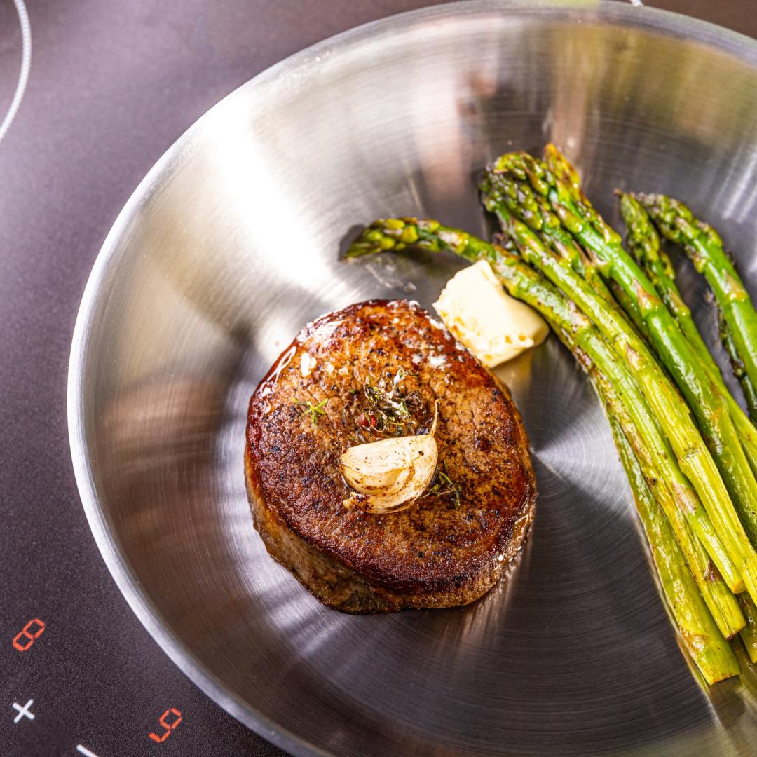 Frying – Frying pan, 21ct stainless steel, 20 cm, Kinghoff, KH-2018 - Carlat