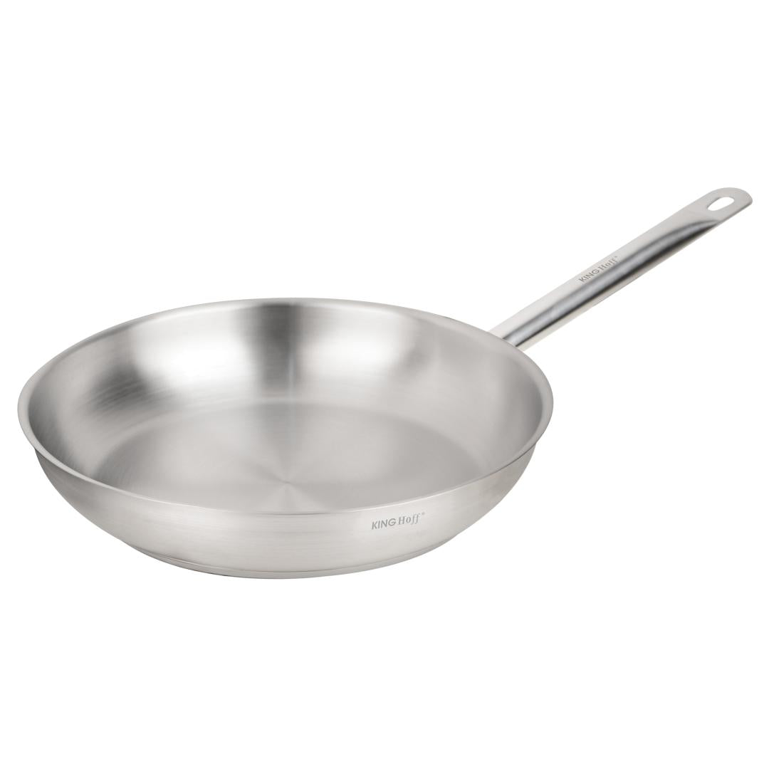 Frying – Frying pan, 21ct stainless steel, 20 cm, Kinghoff, KH-2018 - Carlat