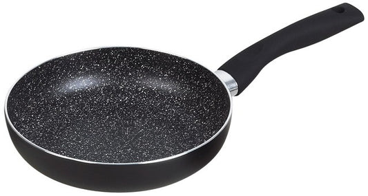 Frying – Kinghoff 22 cm aluminum frying pan, black marble finish - Carlat