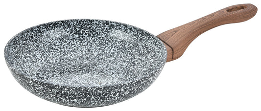 Frying – Kinghoff aluminum skillet, gray marble finish, 28 cm diameter - Carlat
