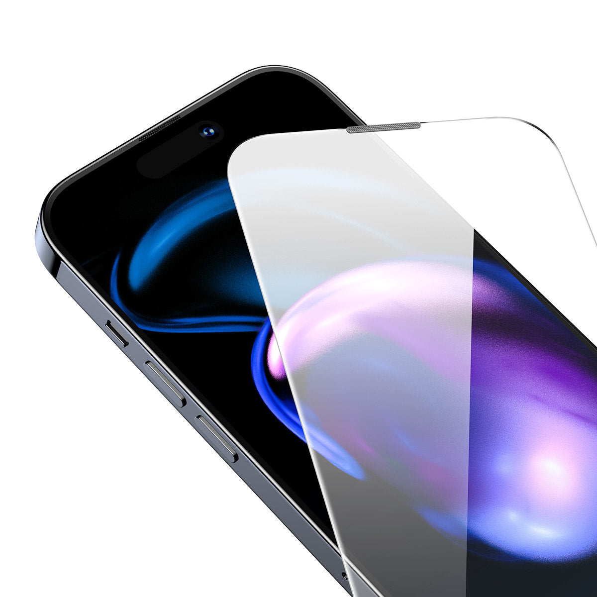 Full screen tempered glass for iPhone 14 Pro with 0.3mm speaker cover - Carlat