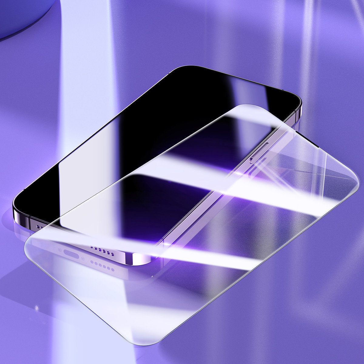 Full screen tempered glass for iPhone 14 Pro with 0.3mm speaker cover - Carlat