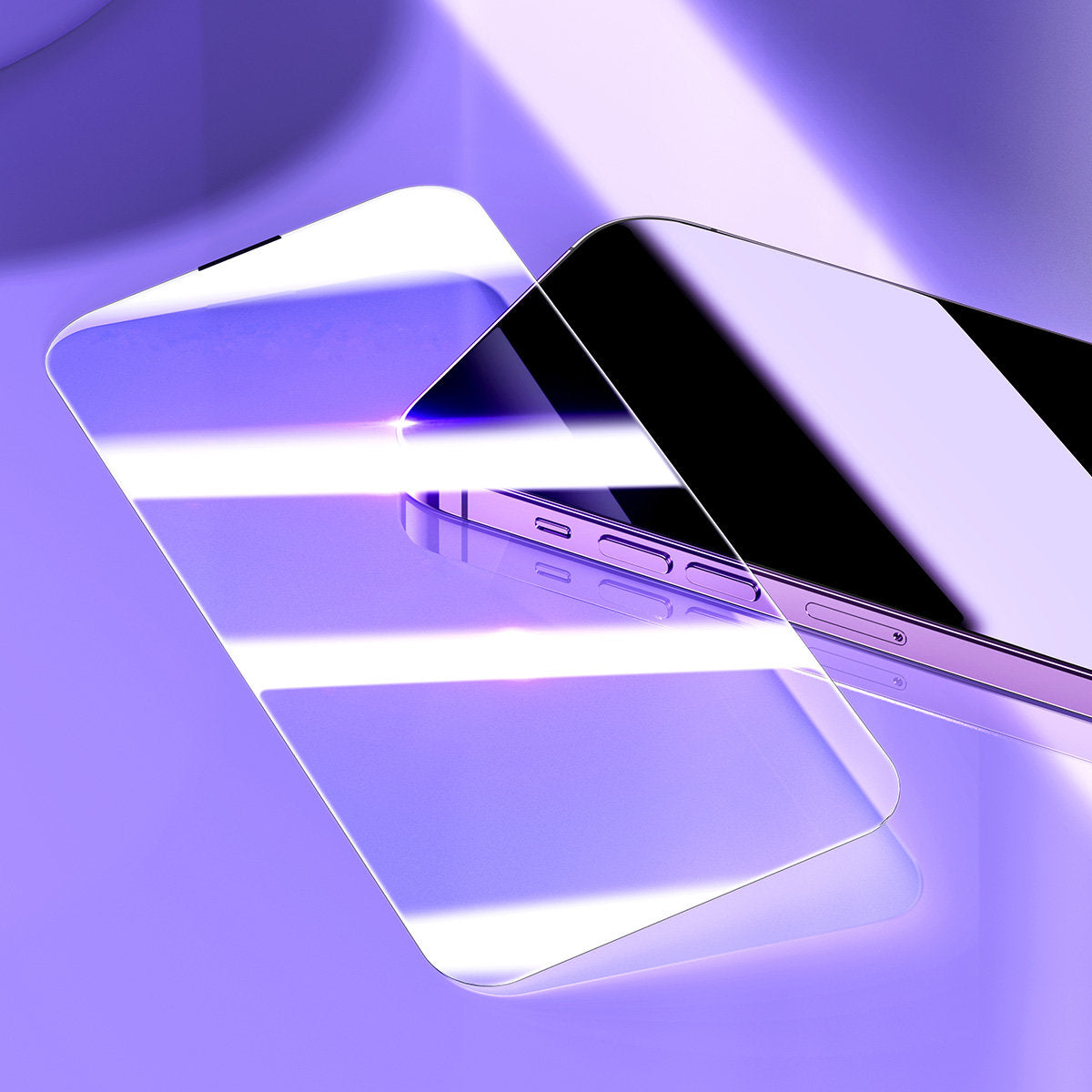 Full screen tempered glass for iPhone 14 Pro with 0.3mm speaker cover - Carlat