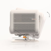 FullHD 1080p LCD multimedia projector with JBL WiFi L2 Plus speakers - beige - Carlat