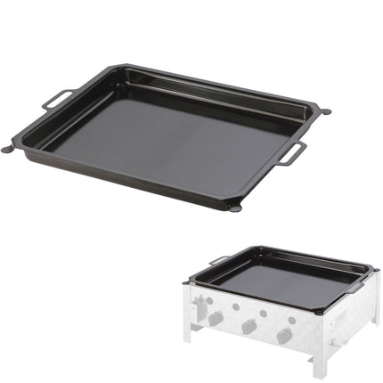 MEVA Grilled pan with gas grill PELVIS / RASCAL 58x46x5cm