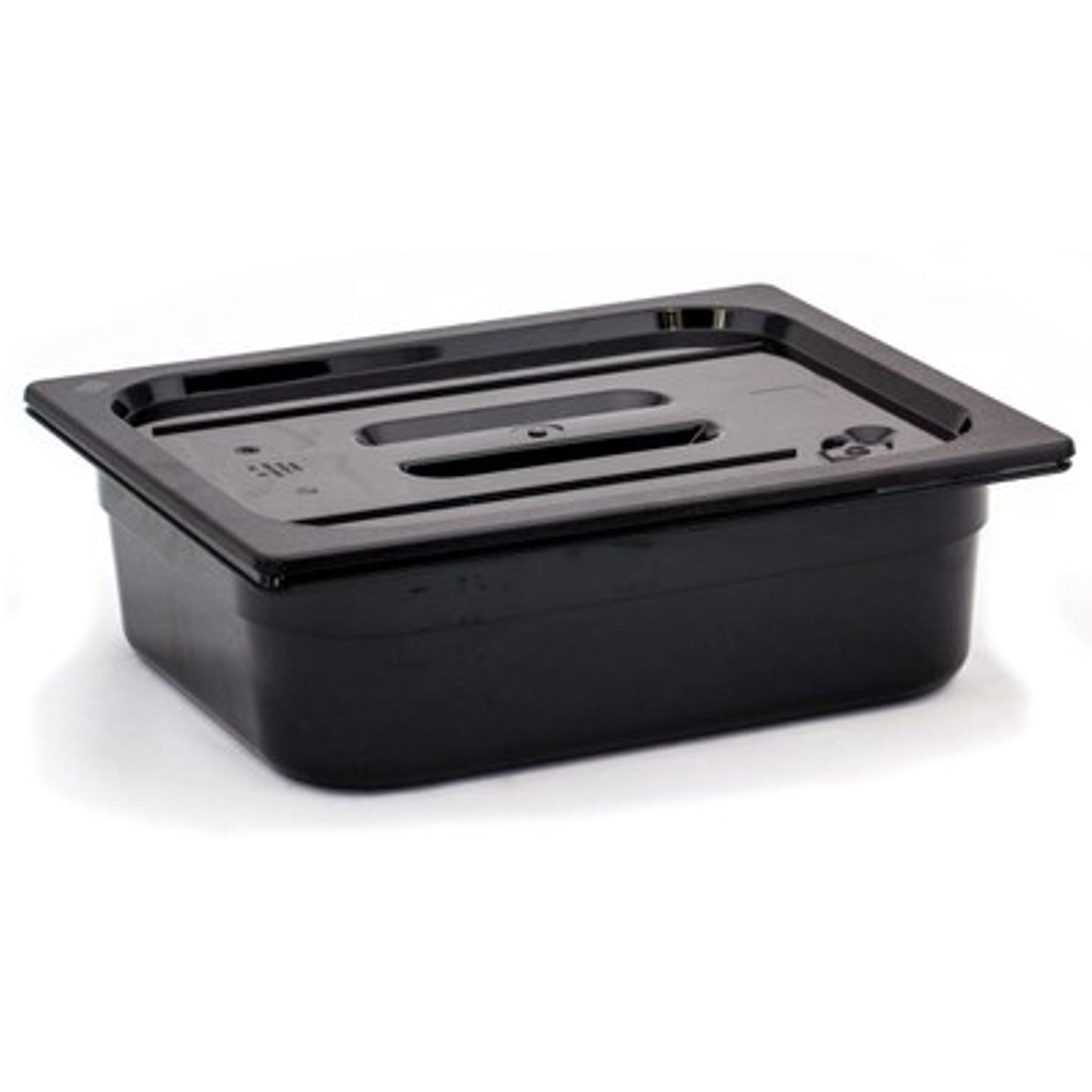 GN cover of black polycarbonate GN 1/6 - Hendi 862957 - Carlat