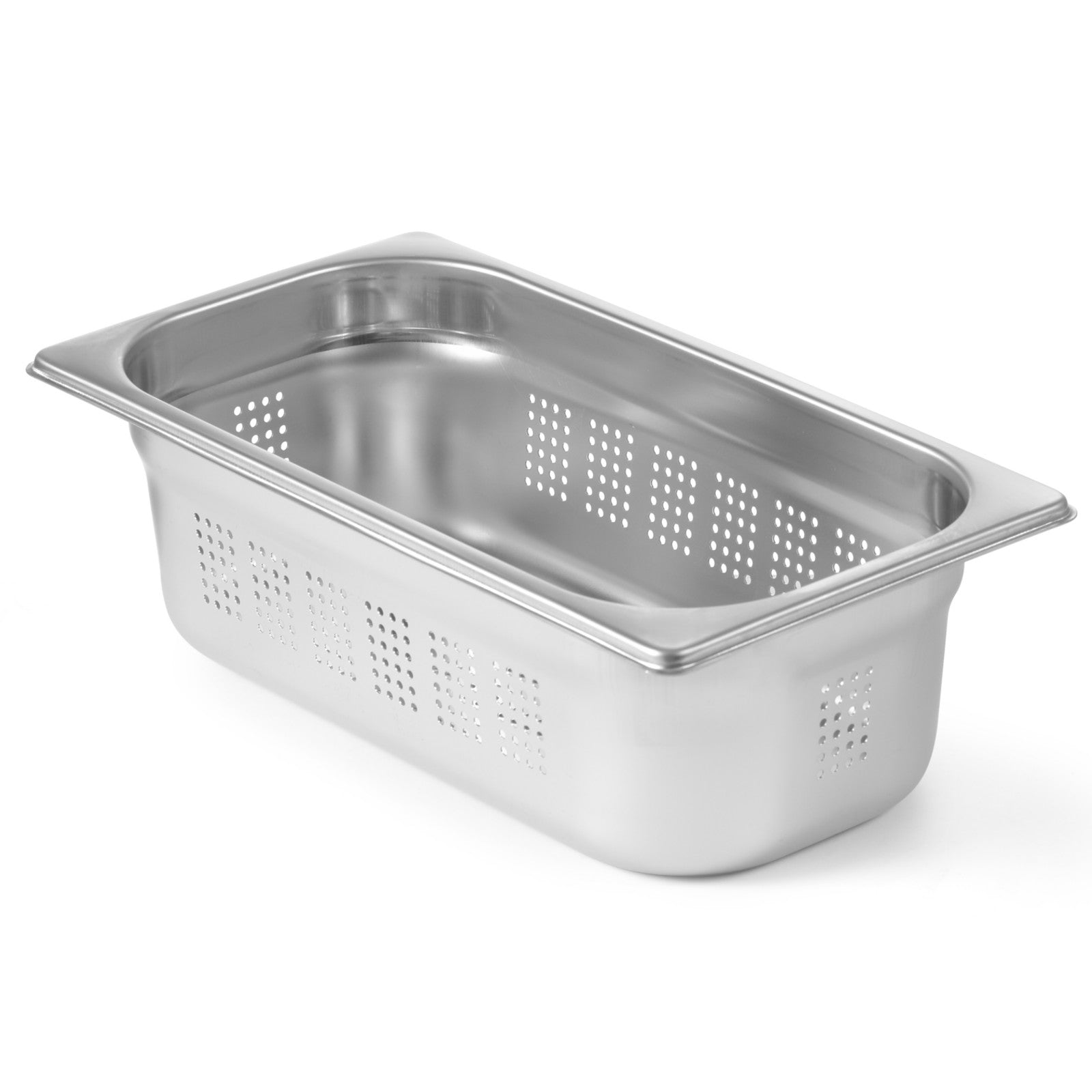 GN perforated stainless steel container GN1/3 325x176mm height 100mm - Hendi 802526 - Carlat