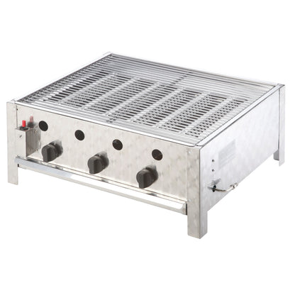MEVA 3-burner gas grill with RASCAL 10 kW grate – image 2