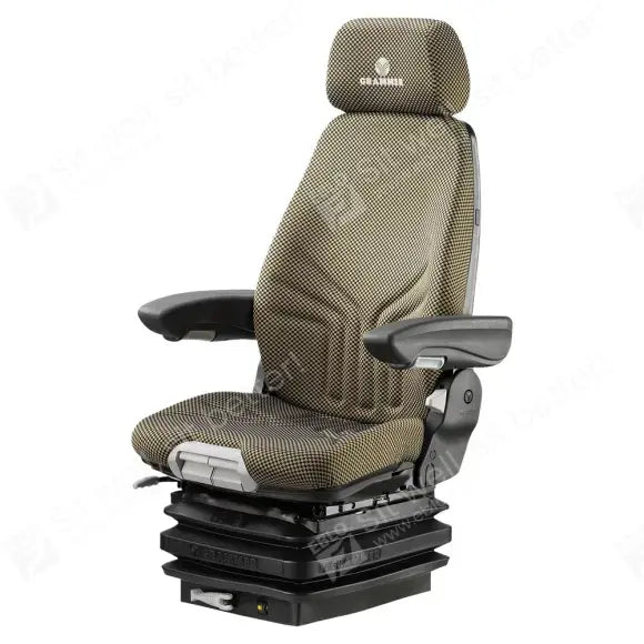 Grammer MSG85/722 construction suspension seat fabric - Grammer Mechanical suspended seat