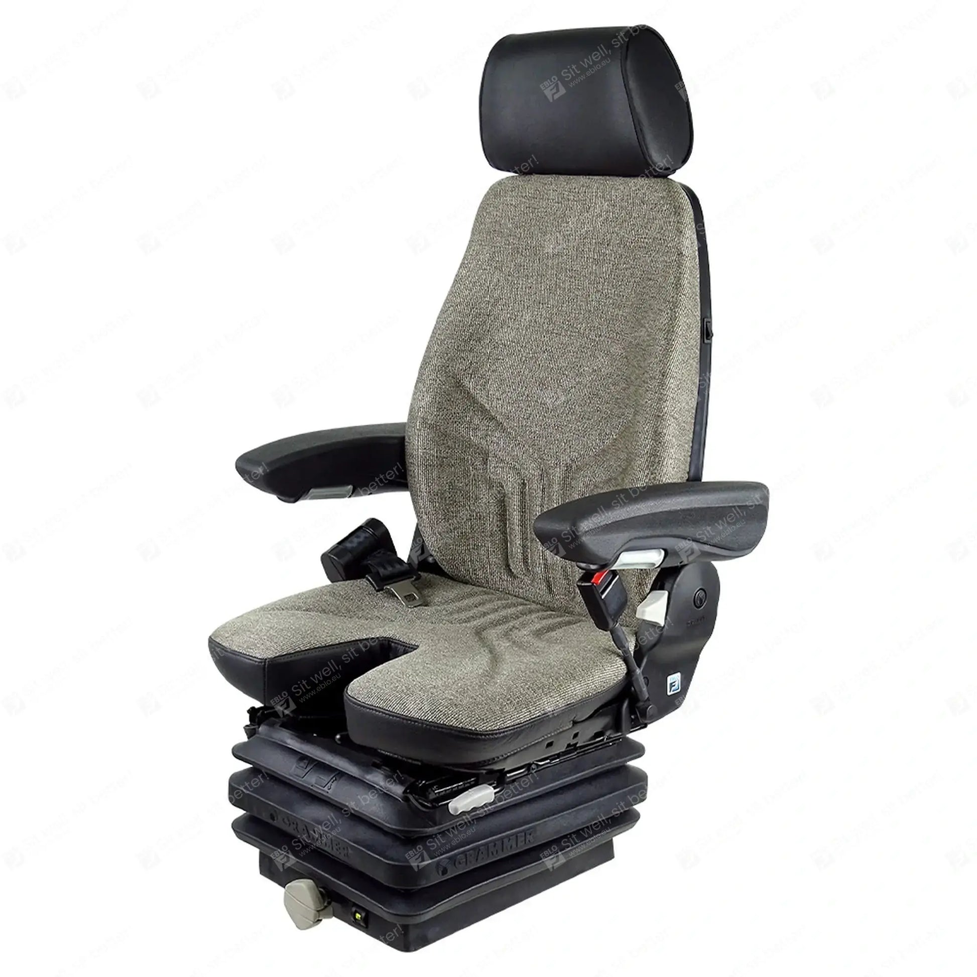 Grammer MSG85 marine suspension seat fabric - Grammer Mechanical suspended seat (image 3)