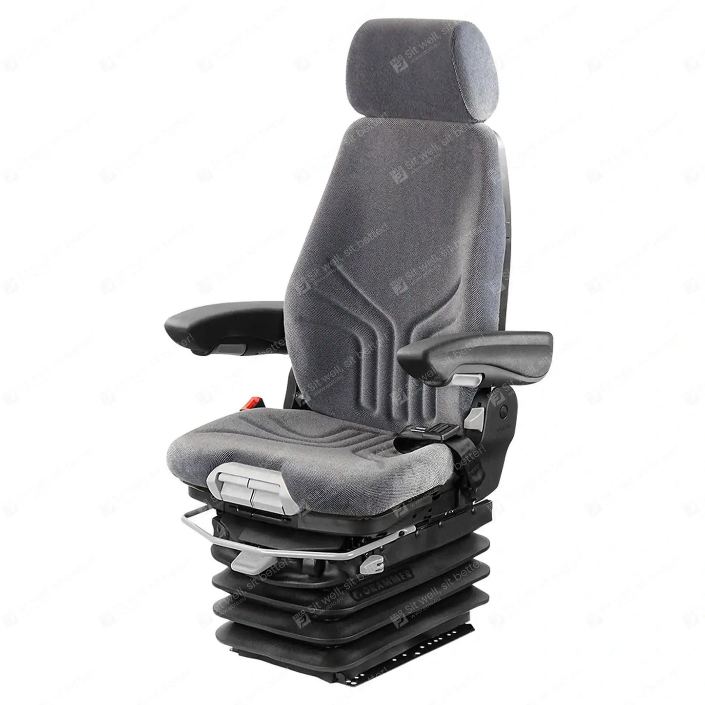 Grammer MSG95G/722 construction air suspension seat fabric - Grammer Vehicle Seat (image 2)