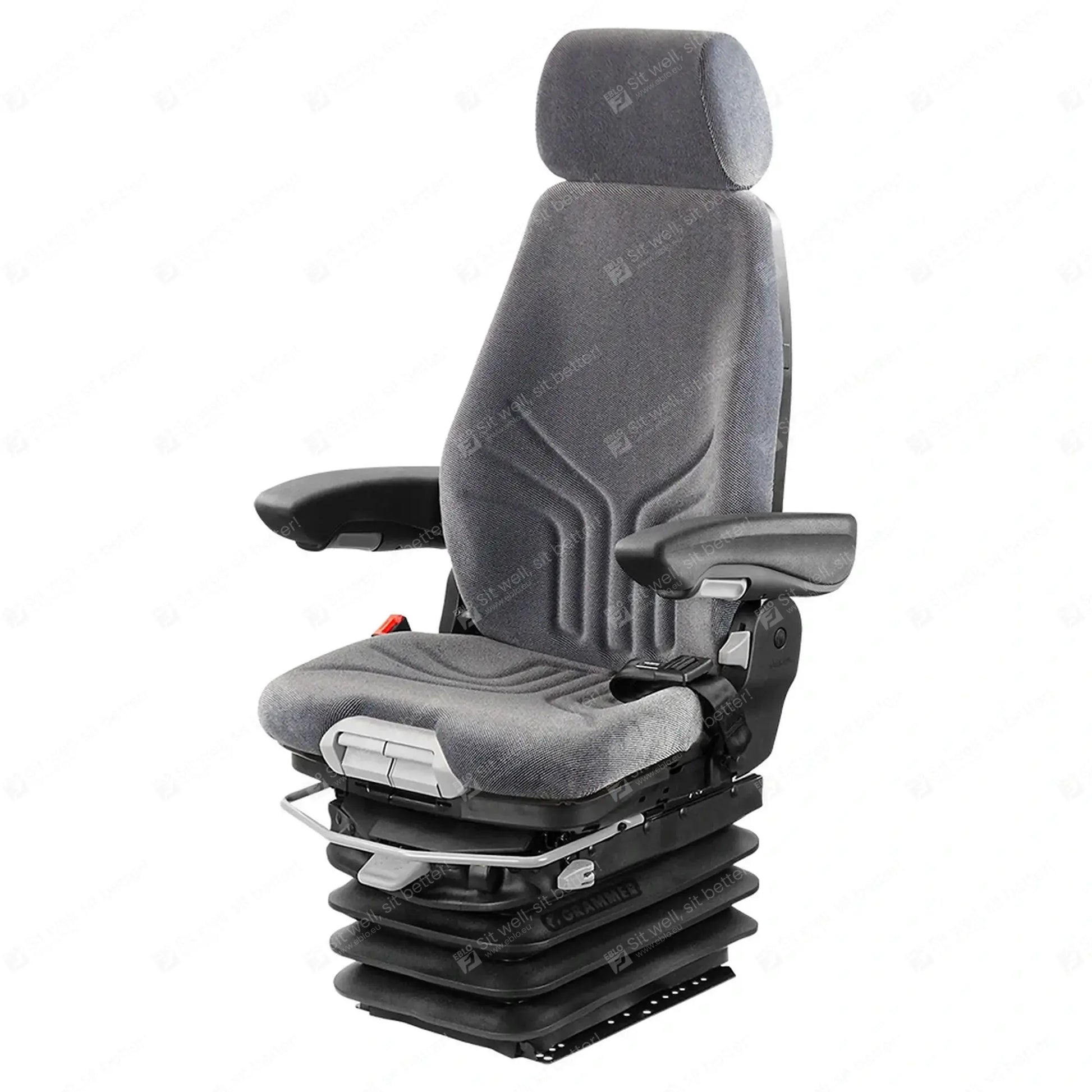 Grammer MSG95G/722 construction air suspension seat fabric - Grammer Vehicle Seat (image 2)