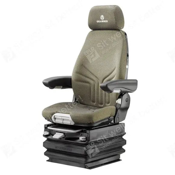Grammer MSG97AL/722 construction air suspension seat fabric - Grammer Vehicle Seat