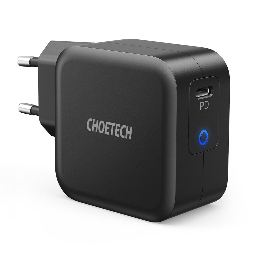 GaN USB Fast PowerDelivery PowerDelivery Black Type C 61W 3A PowerDelivery - Carlat