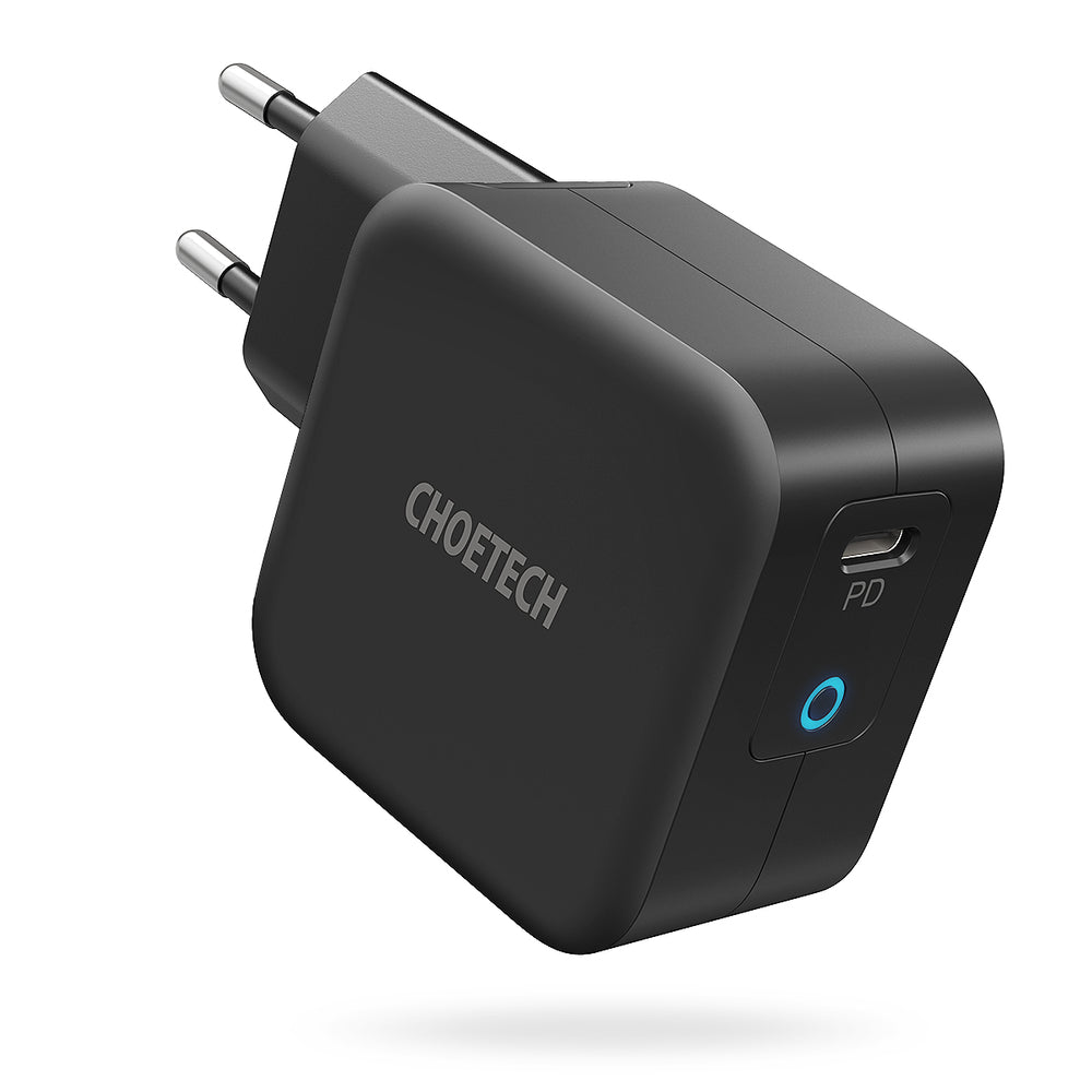 GaN USB Fast PowerDelivery PowerDelivery Black Type C 61W 3A PowerDelivery - Carlat