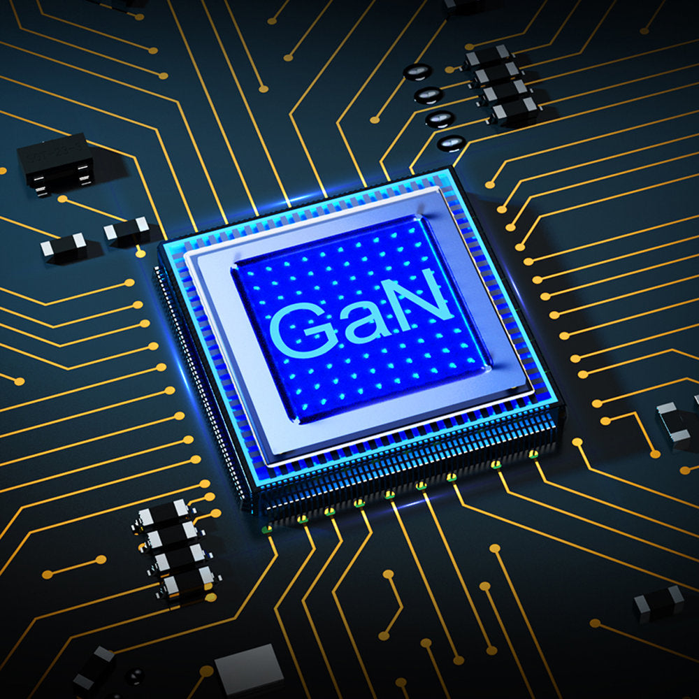 GaN USB Fast PowerDelivery PowerDelivery Black Type C 61W 3A PowerDelivery - Carlat