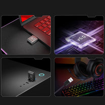 Gaming headphones, 7.1 sound, detachable microphone, 3 connection modes - Carlat