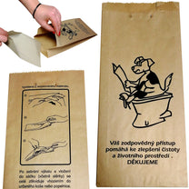 Garbage Bags – Paper bags with a cardboard scoop for - Carlat