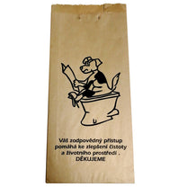Garbage Bags – Paper bags with a cardboard scoop for - Carlat