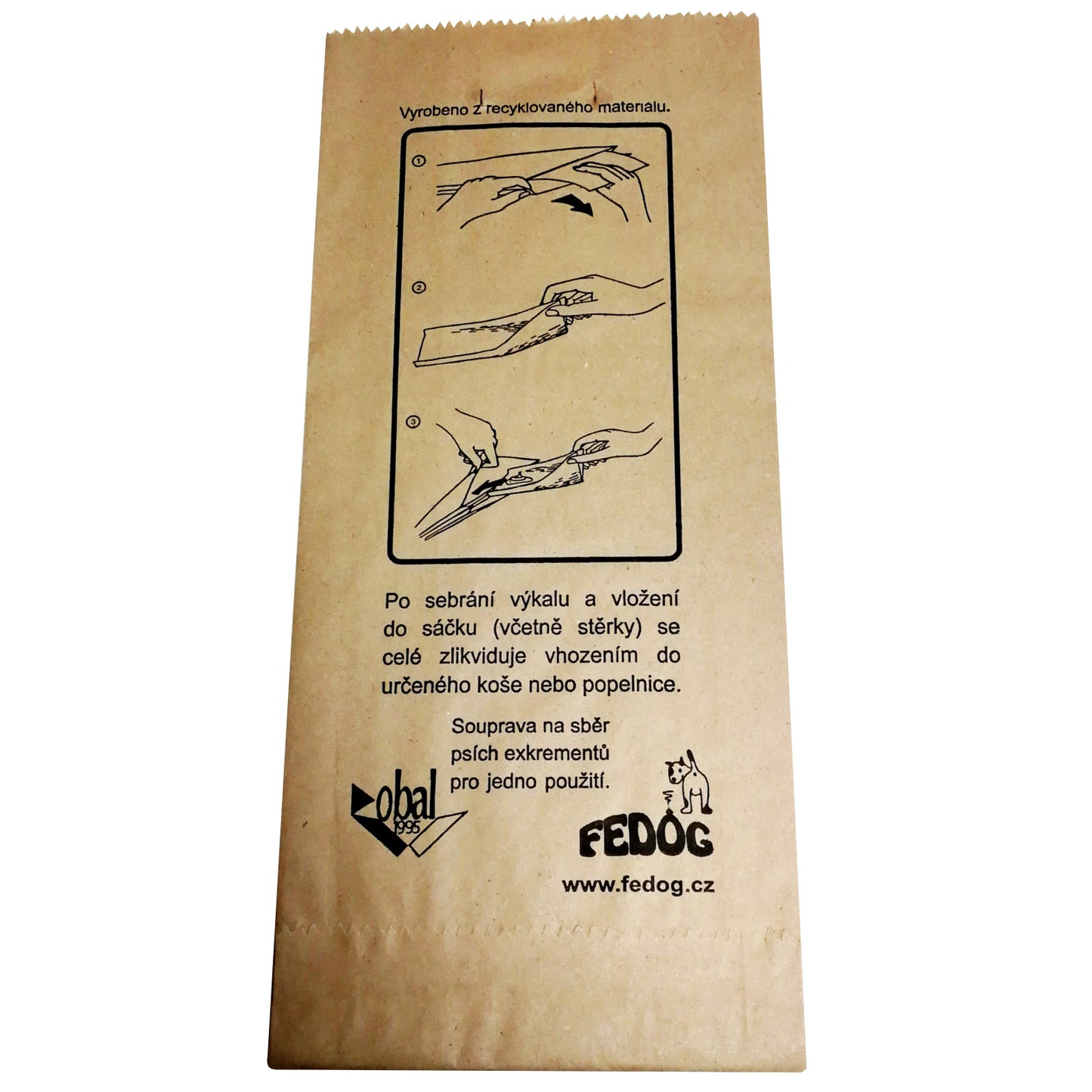 Garbage Bags – Paper bags with a cardboard scoop for - Carlat