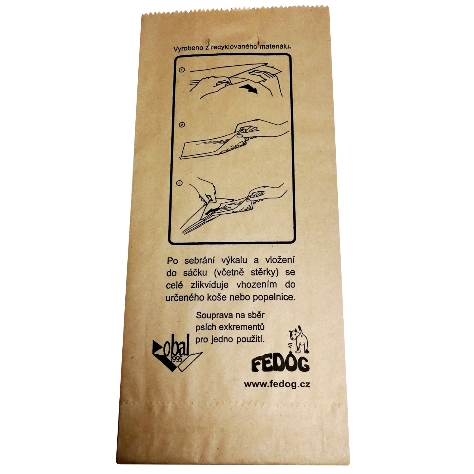 Garbage Bags – Paper bags with a cardboard scoop for - Carlat