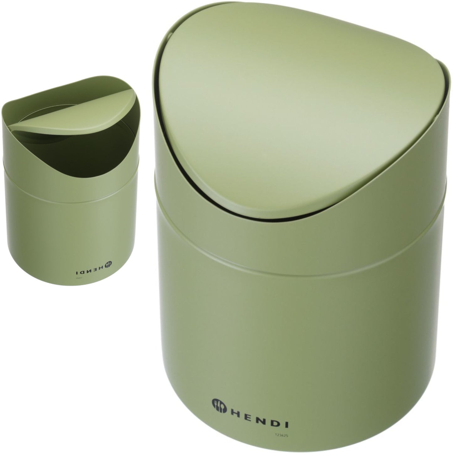 Garbage Bags – Table basket trash can with hinged lid - Carlat