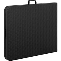 Garden catering table folding up to 150 kg 1830 x 750 x 740 mm black - Carlat