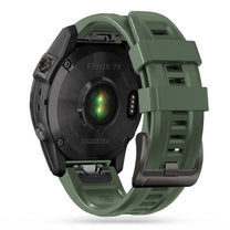 Garmin Fenix 5 / 6 / 6 Pro / 7 IconBand watch strap - green - Carlat