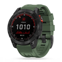 Garmin Fenix 5 / 6 / 6 Pro / 7 IconBand watch strap - green - Carlat