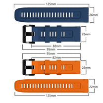 Garmin Fenix 5 / 6 / 6 Pro / 7 IconBand watch strap - green - Carlat