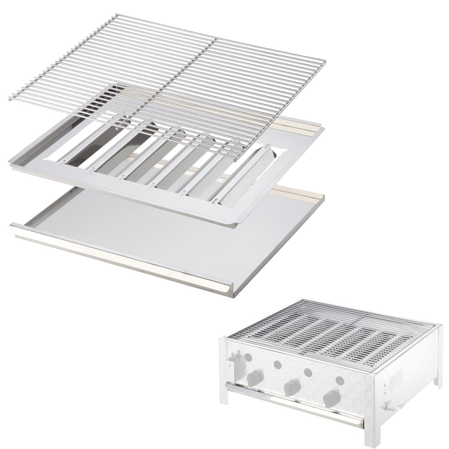Gas Grill PELVIS / RASCAL Set 3 - Partial - Carlat