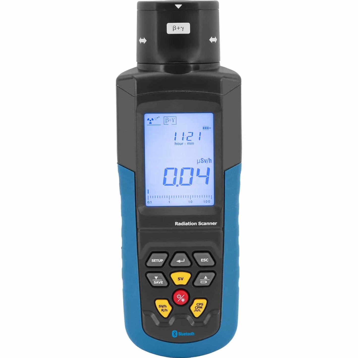 Geiger counter for radiation and X-ray LCD Bluetooth + suitcase - Carlat