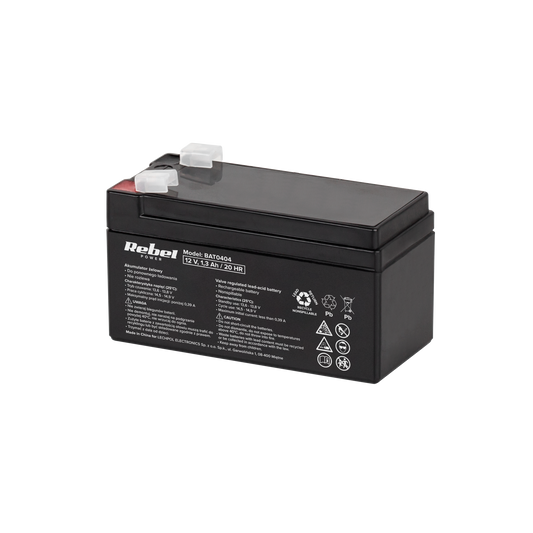 Gel batteries – Rebel 12V 1.3Ah Gel Battery - Carlat