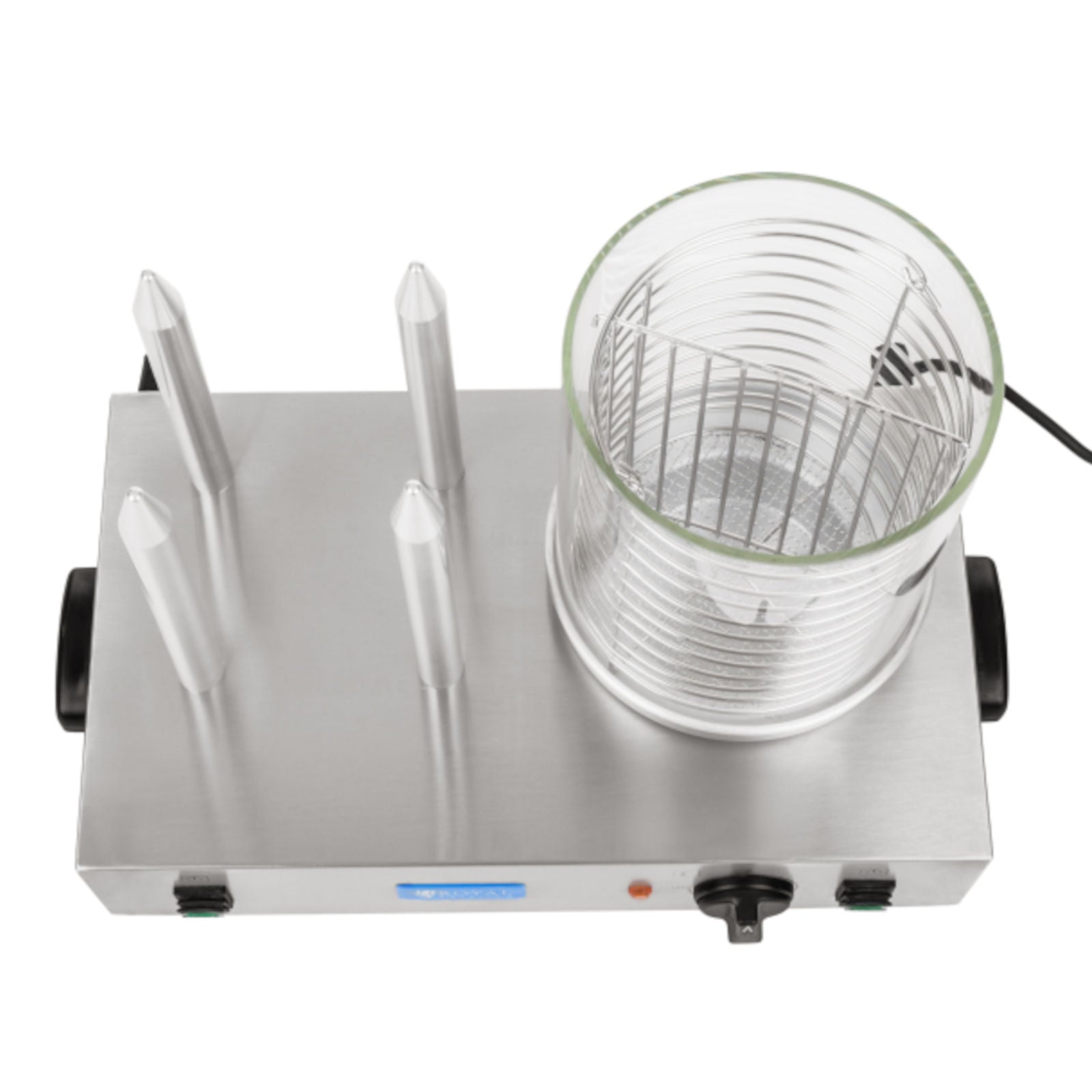 Glass cylinder for Hot Dogs Heating Royal Catering - Carlat