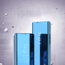 Glossy Flip Case for Xiaomi Redmi Note 12 Pro / Poco X5 Pro 5G Clear View Case Black - Carlat