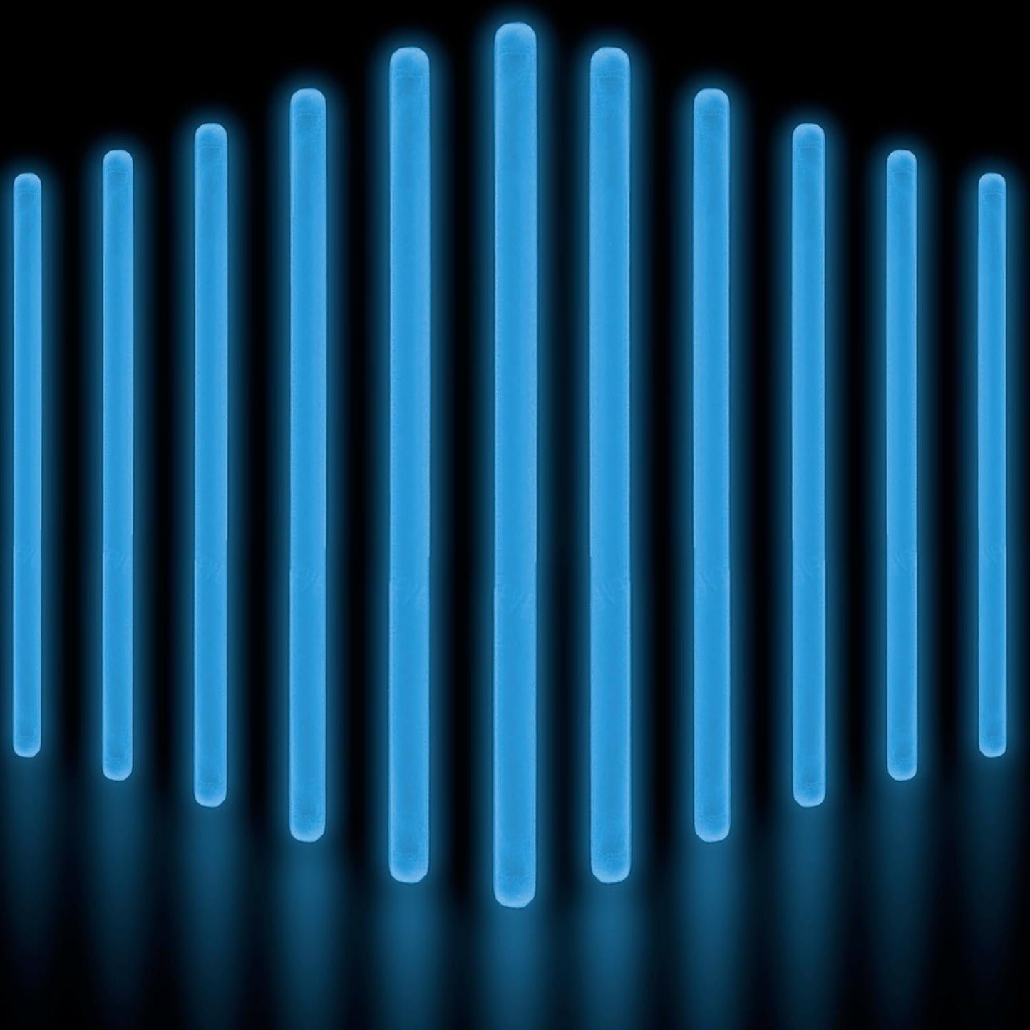Glow Fever Glow Sticks Party Set - 25 cm Party Glow Sticks for Outdoors, Glow-in-the-Dark Party, Neon Party & More Glow Sticks by Party Dragon - Mixed, Pack of 100 - Carlat