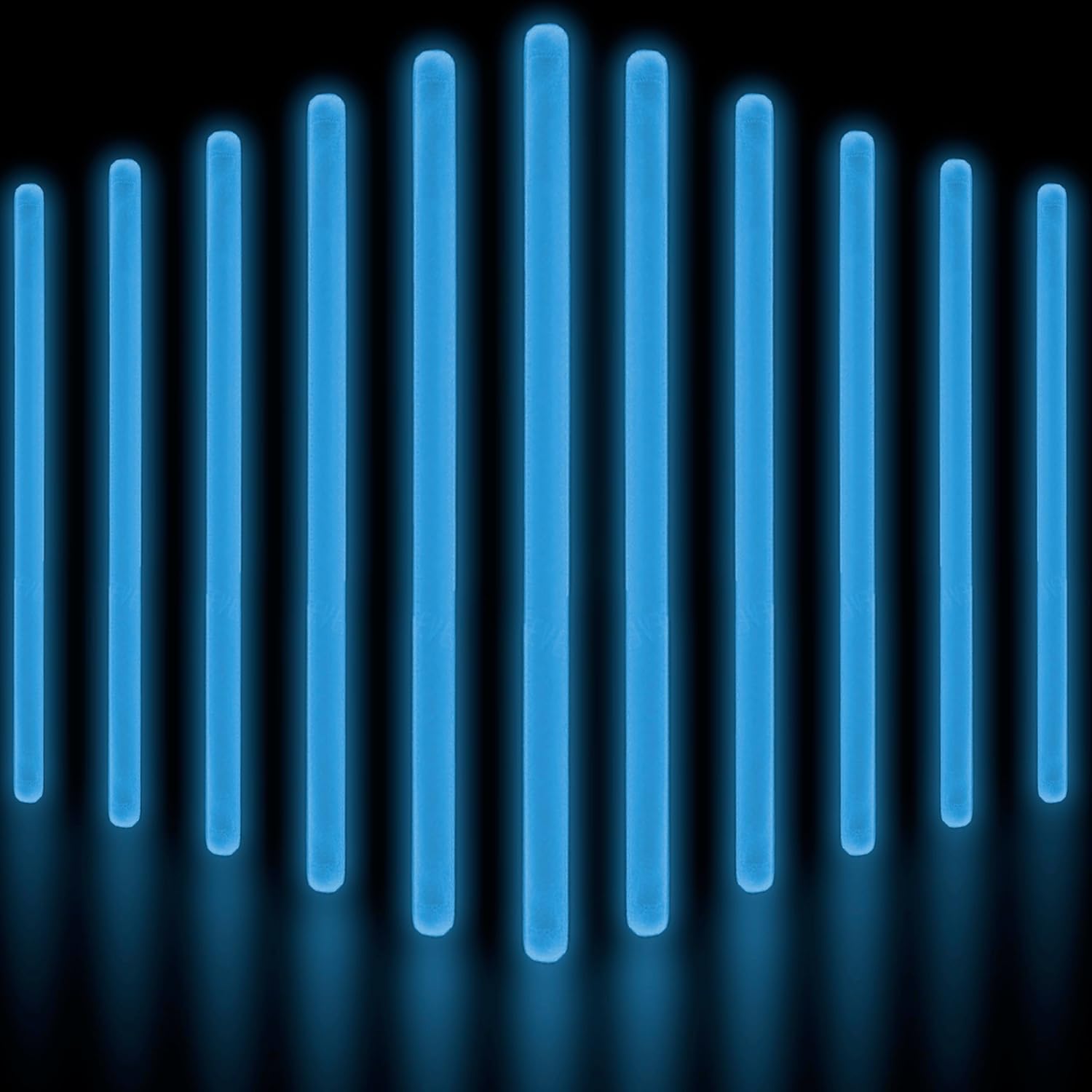 Glow Fever Glow Sticks Party Set - 25 cm Party Glow Sticks for Outdoors, Glow-in-the-Dark Party, Neon Party & More Glow Sticks by Party Dragon - Mixed, Pack of 100 - Carlat