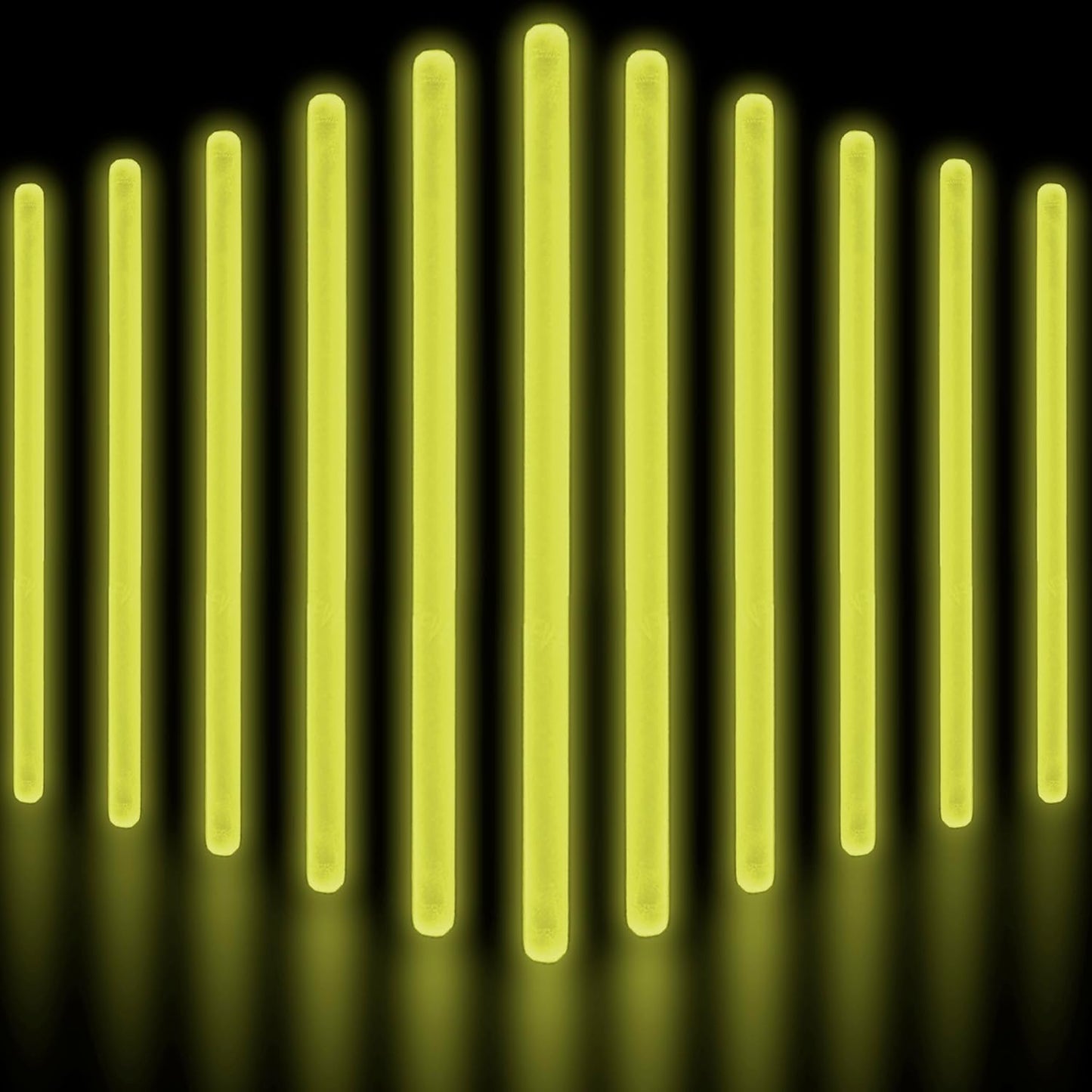 Glow Fever Glow Sticks Party Set - 25 cm Party Glow Sticks for Outdoors, Glow-in-the-Dark Party, Neon Party & More Glow Sticks by Party Dragon - Mixed, Pack of 100 - Carlat