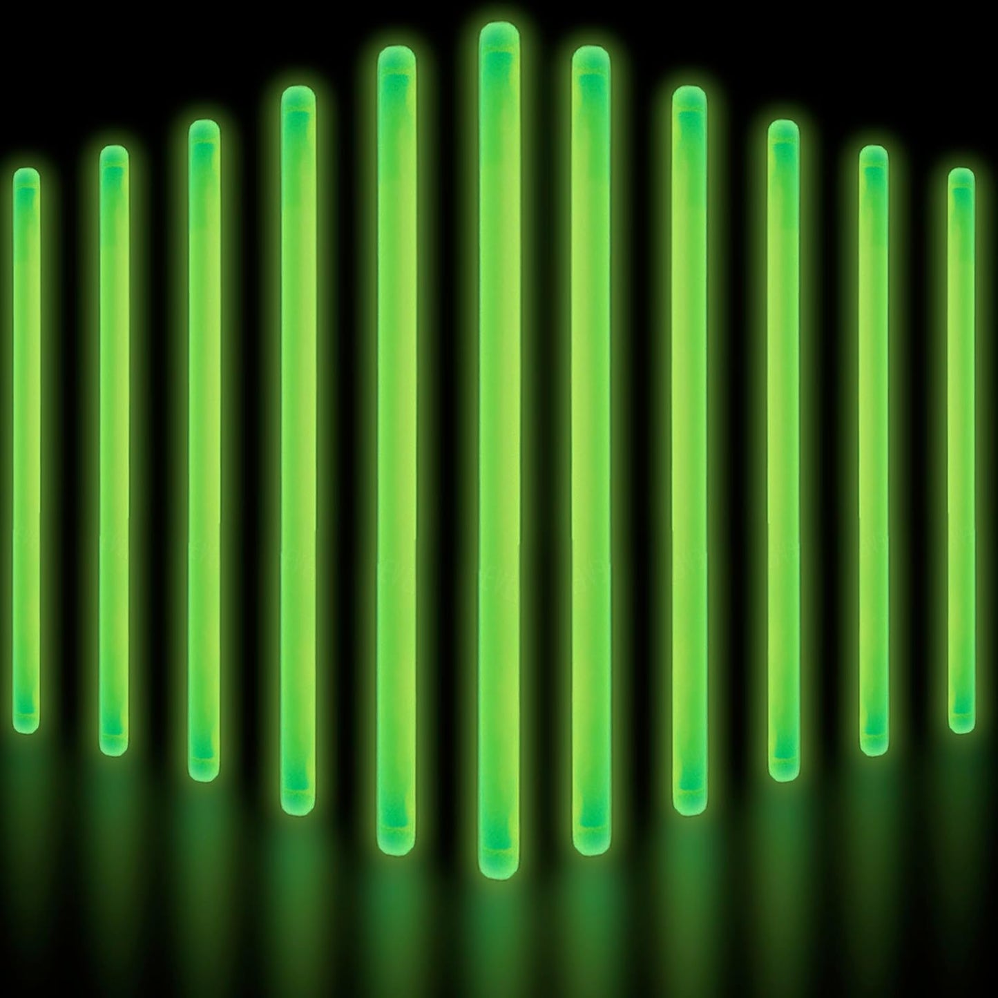 Glow Fever Glow Sticks Party Set - 25 cm Party Glow Sticks for Outdoors, Glow-in-the-Dark Party, Neon Party & More Glow Sticks by Party Dragon - Mixed, Pack of 100 - Carlat