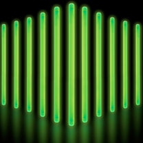Glow Fever Glow Sticks Party Set - 25 cm Party Glow Sticks for Outdoors, Glow-in-the-Dark Party, Neon Party & More Glow Sticks by Party Dragon - Mixed, Pack of 100 - Carlat
